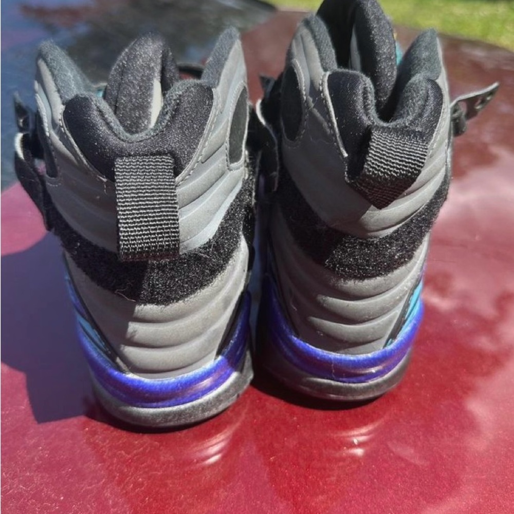 Kids Black and Blue Sneakers
